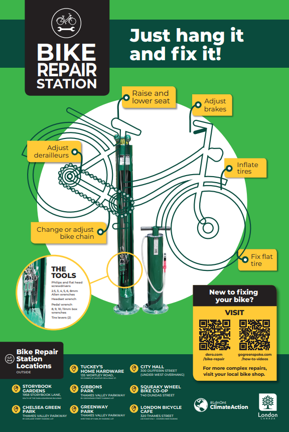 London's Bike Repair Stations