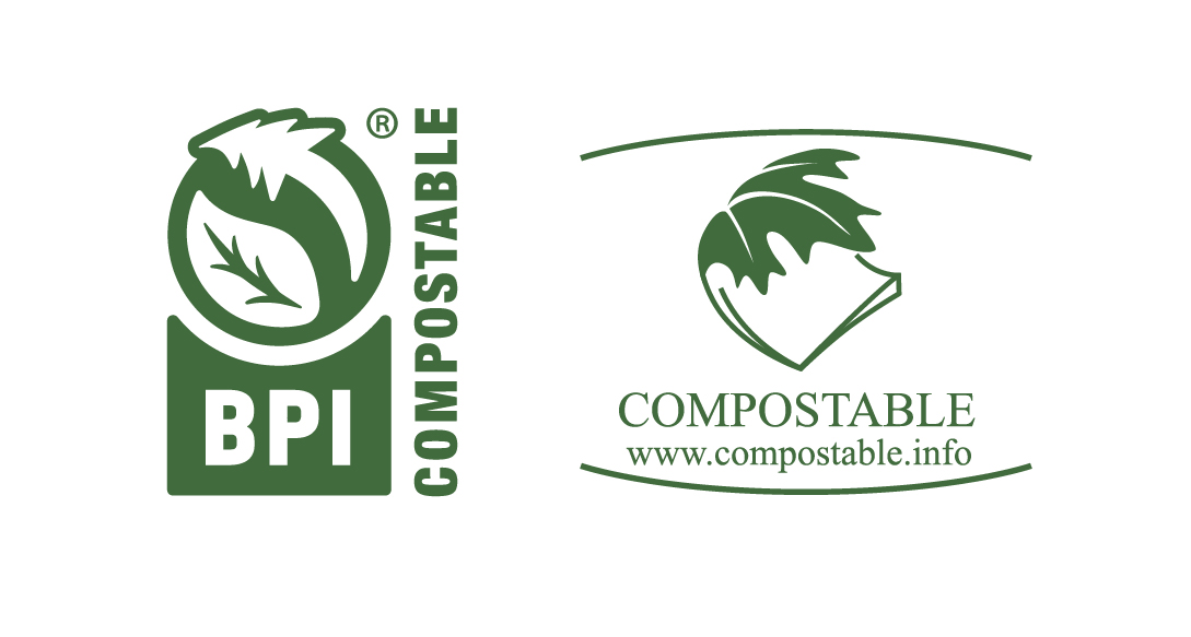 Compostable logos 